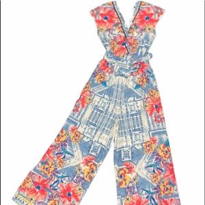Flying Tomato Floral jumpsuit/romper